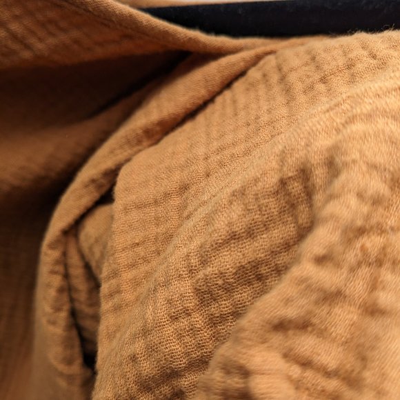 SUUNDAY Gauze Dolman Top in Meerkat - Picture 6 of 6